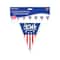 Beistle 9" x 10.75ft. Semiquincentennial Pennant Banner